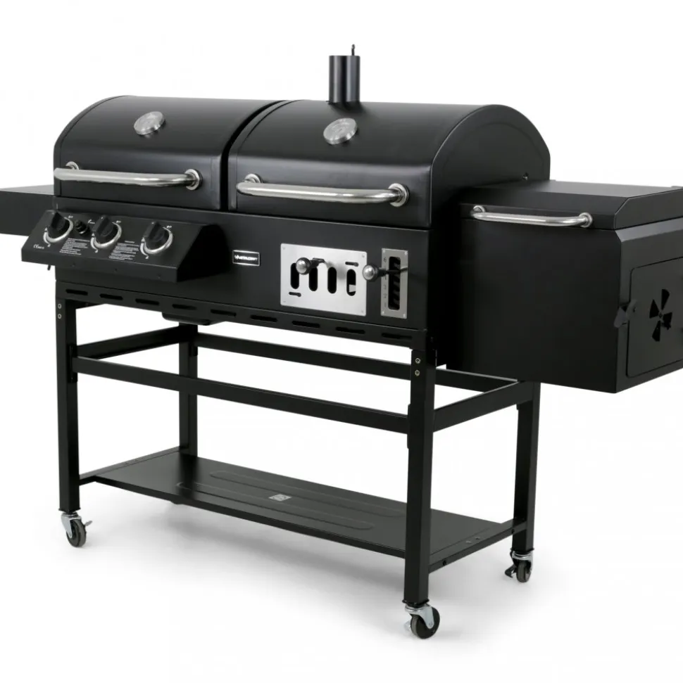 Kombinerad kol- & gasolgrill med rök | Cleaveland
