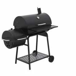 Kombinerad kolgrill & rök med skorsten och sidotunna | 2026 Memphis