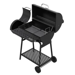 Kombinerad kolgrill & rök med skorsten och sidotunna | 2026 Memphis