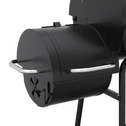 Kombinerad kolgrill & rök med skorsten och sidotunna | 2026 Memphis