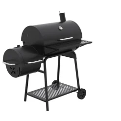 Kombinerad kolgrill & rök med skorsten och sidotunna | 2026 Memphis