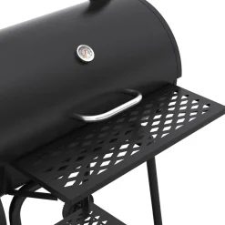 Kombinerad kolgrill & rök med skorsten och sidotunna | 2026 Memphis
