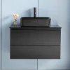 Kommod | Med tvättställ i svart design | Nimbus