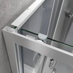 Komplett duschkabin med aluminiumprofiler