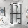 Komplett duschkabin med spröjs | Industriell design