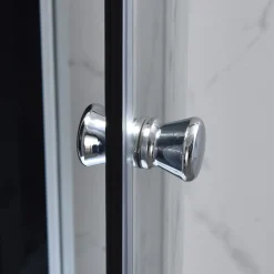 Komplett stilren duschkabin | Regndusch | Aluminium