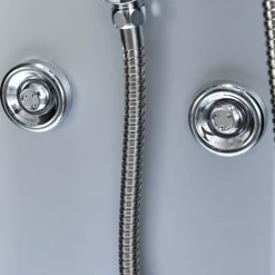 Komplett stilren duschkabin | Regndusch | Aluminium
