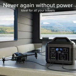 Kraftfull Power Station 600W 120000mAh | Ladda 7 enheter samtidigt