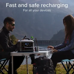 Kraftfull Power Station 600W 120000mAh | Ladda 7 enheter samtidigt