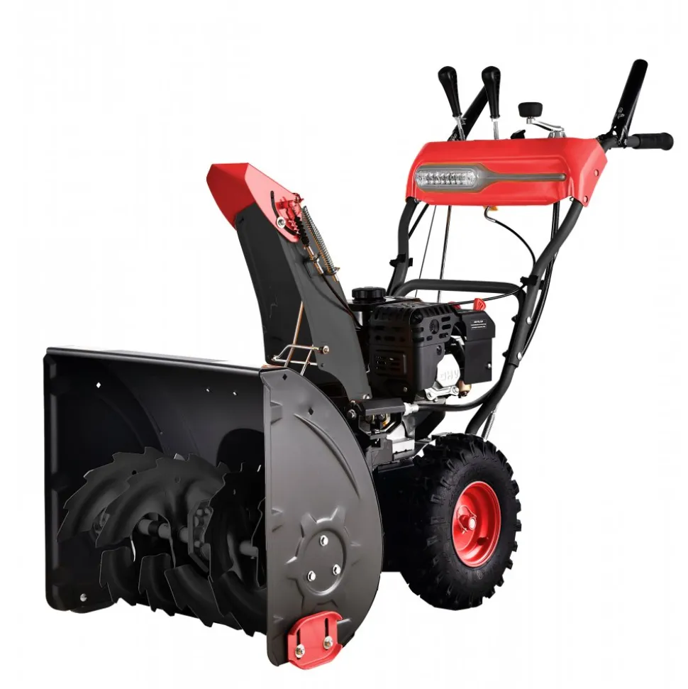 Kraftfull Snöslunga 15HK | Loncinmotor | 76 cm Arbetsbredd | Batteristart & Handvärme & Lyse | 9KW | 2025