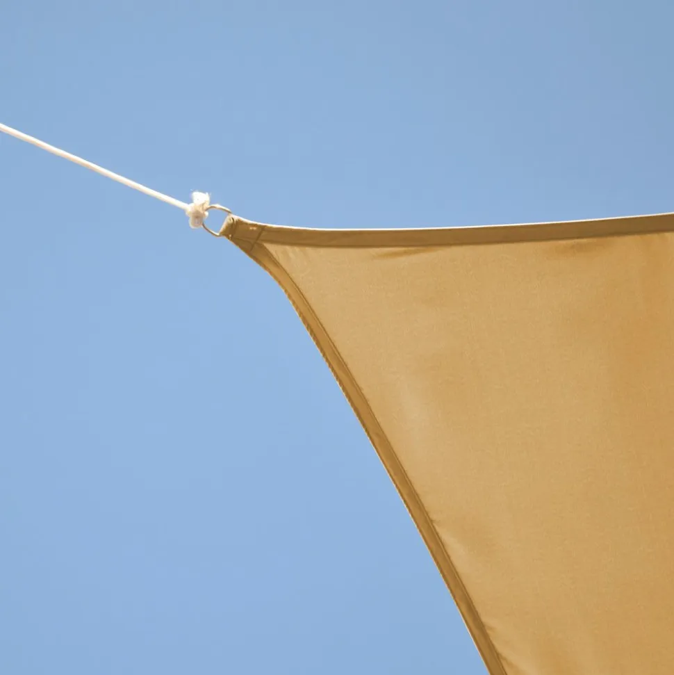 Kvadratiskt solsegel - Beige