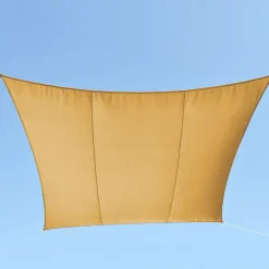 Kvadratiskt solsegel - Beige