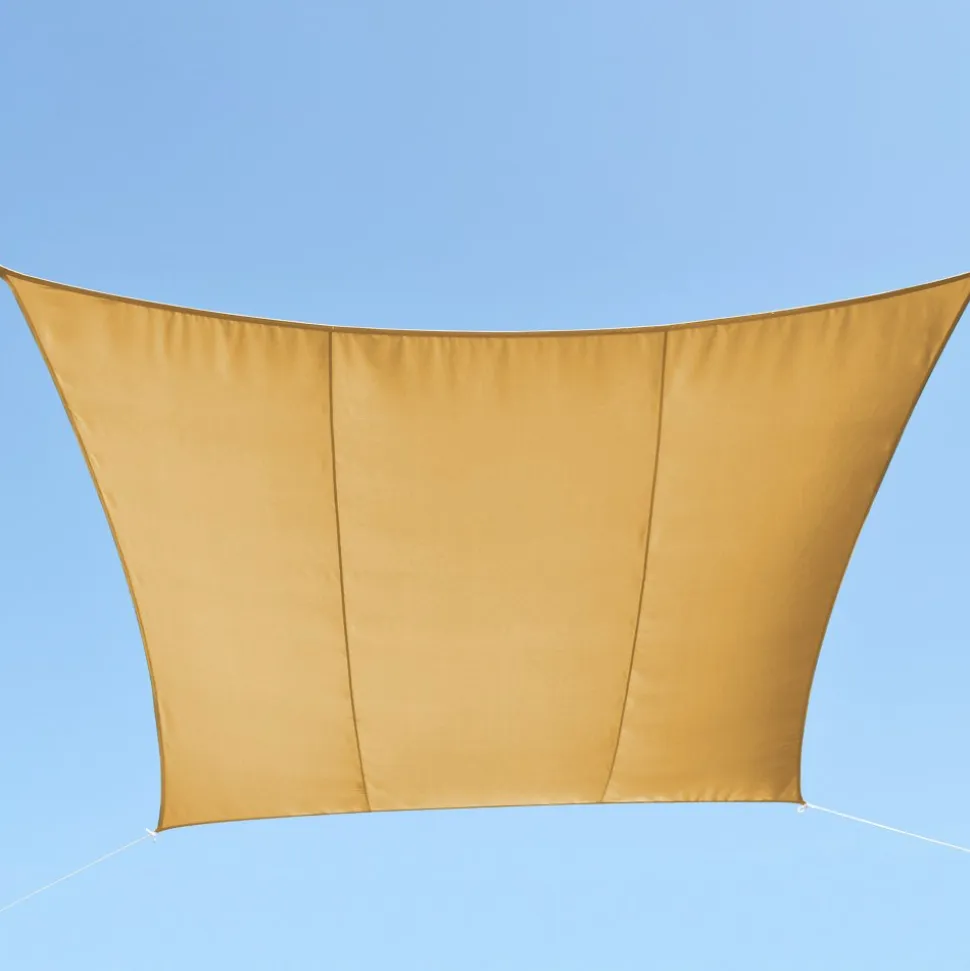 Kvadratiskt solsegel - Beige
