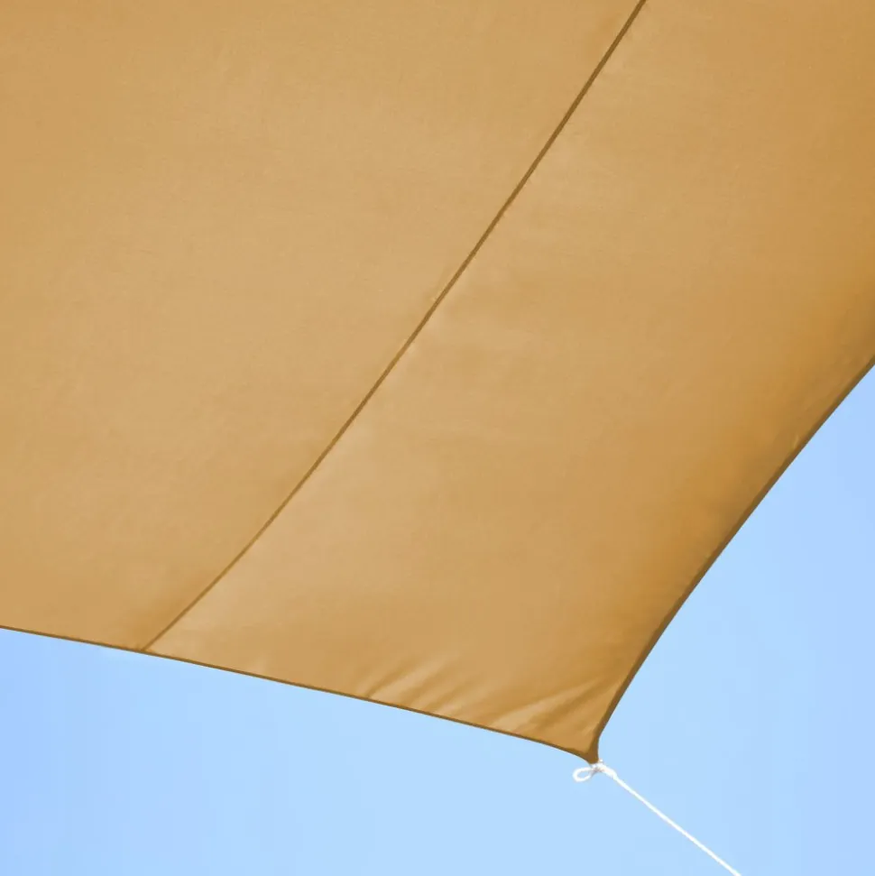 Kvadratiskt solsegel - Beige