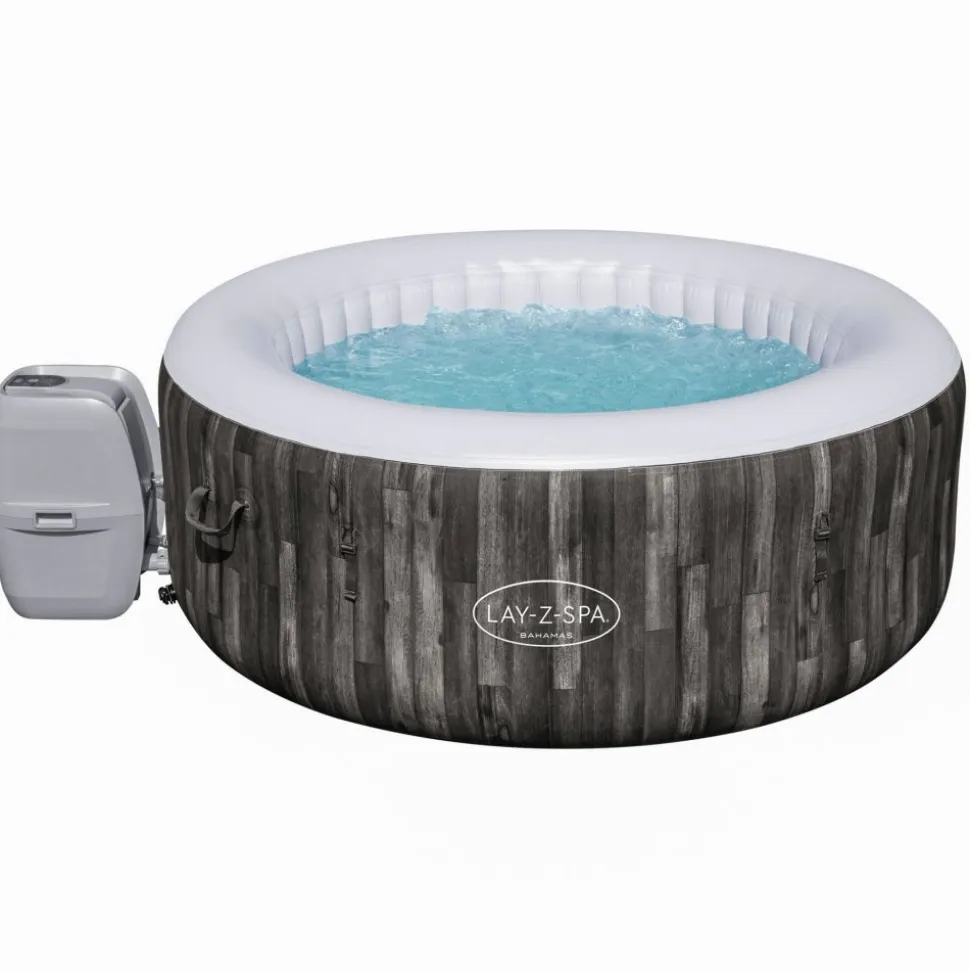 Lay-Z Spa Bahamas AirJet | Bestway uppblåsbart spabad 2-4 personer