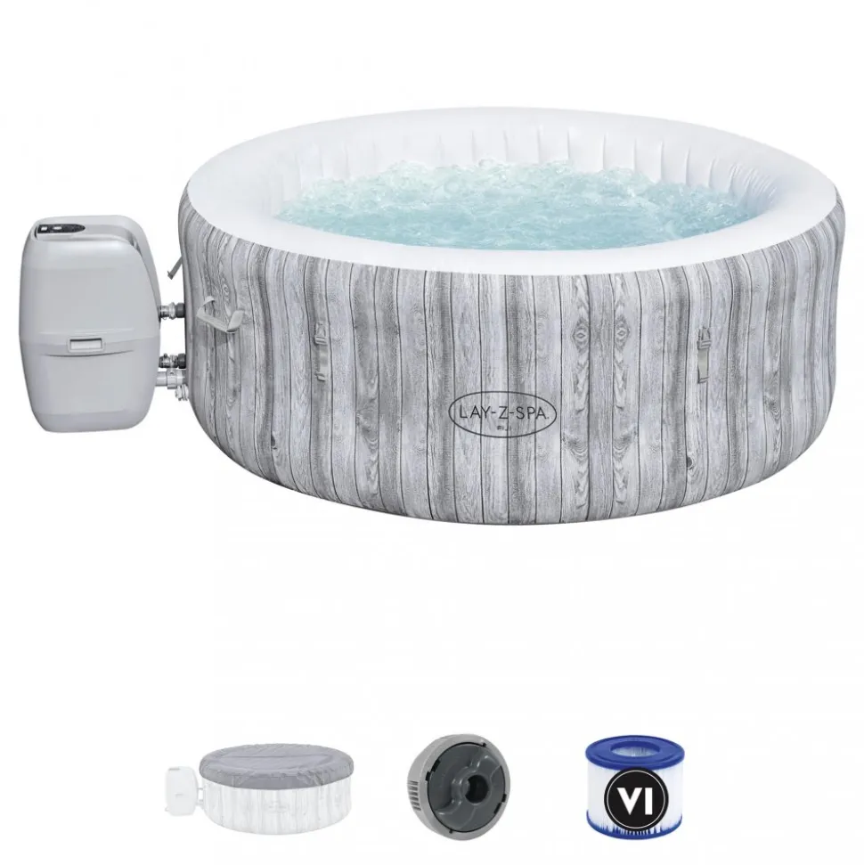 Lay-Z Spa Fiji Airjet | Bestway uppblåsbart spabad 2-4 personer