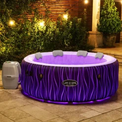 Lay-Z Spa Hollywood Airjet | Bestway uppblåsbart spabad 4-6 personer
