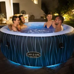 Lay-Z Spa Hollywood Airjet | Bestway uppblåsbart spabad 4-6 personer