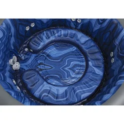 Lay-Z-Spa Santorini Smart HydroJet Pro 7 (216x80 cm) | Uppblåsbart spabad för 7 personer | 6001T