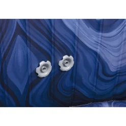 Lay-Z-Spa Santorini Smart HydroJet Pro 7 (216x80 cm) | Uppblåsbart spabad för 7 personer | 6001T