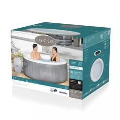 Lay-Z Spa St.Lucia AirJet | Bestway uppblåsbart spabad 2-3 personer
