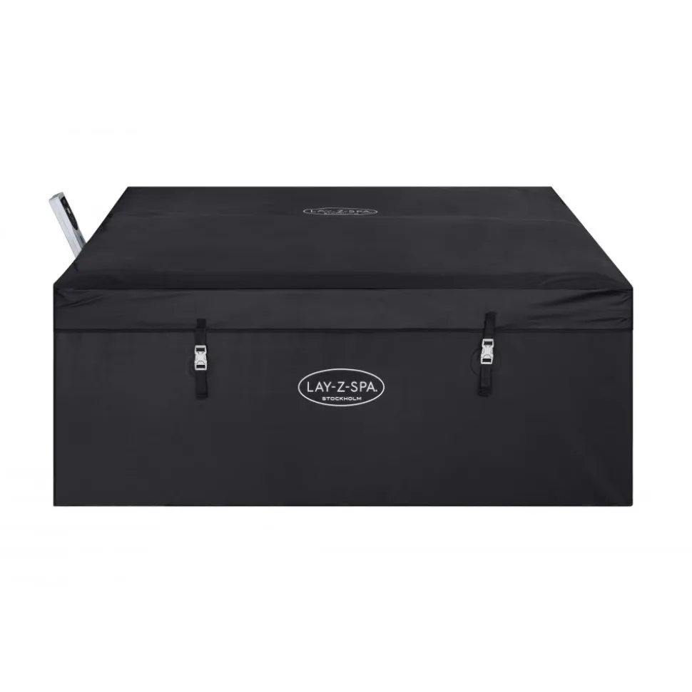 Lay-Z-Spa Stockholm ThermaCore UltraFit | Spabad med WiFi 46 pers (60229)
