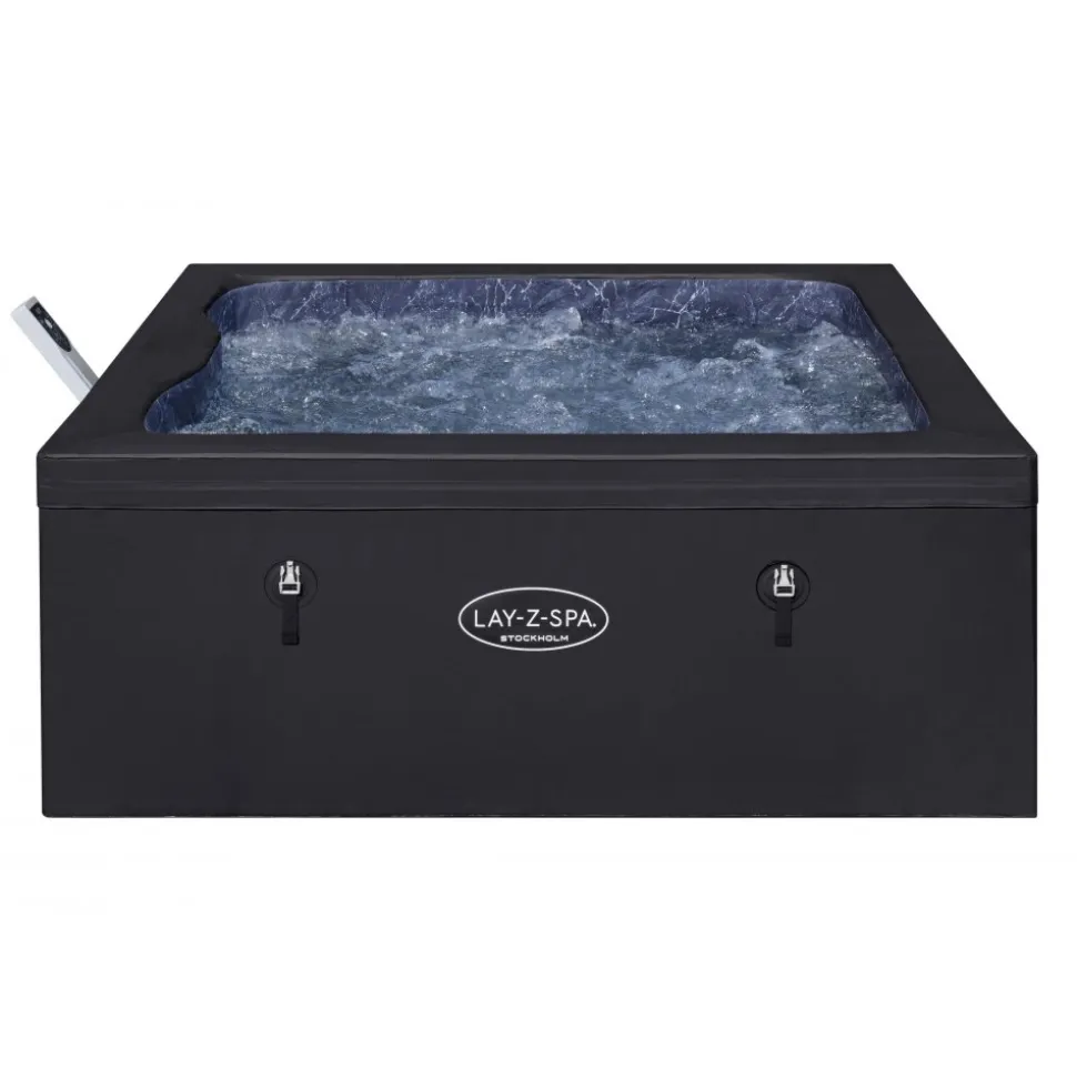 Lay-Z-Spa Stockholm ThermaCore UltraFit | Spabad med WiFi 46 pers (60229)