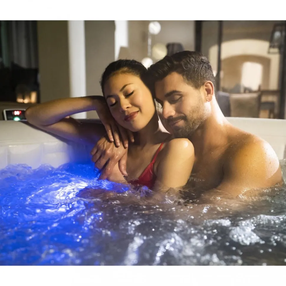 Lay-Z Spa Tahiti Airjet | Bestway uppblåsbart spabad 2-4 personer