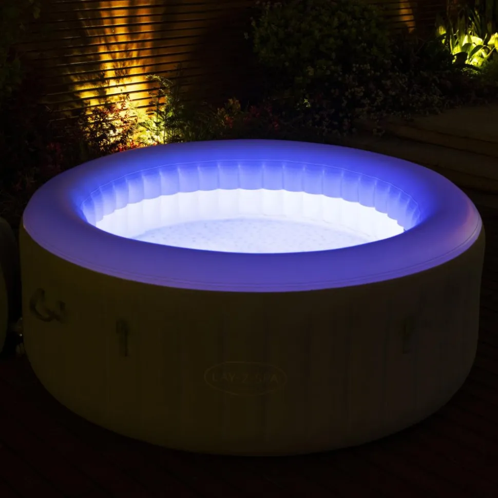 Lay-Z Spa Tahiti Airjet | Bestway uppblåsbart spabad 2-4 personer