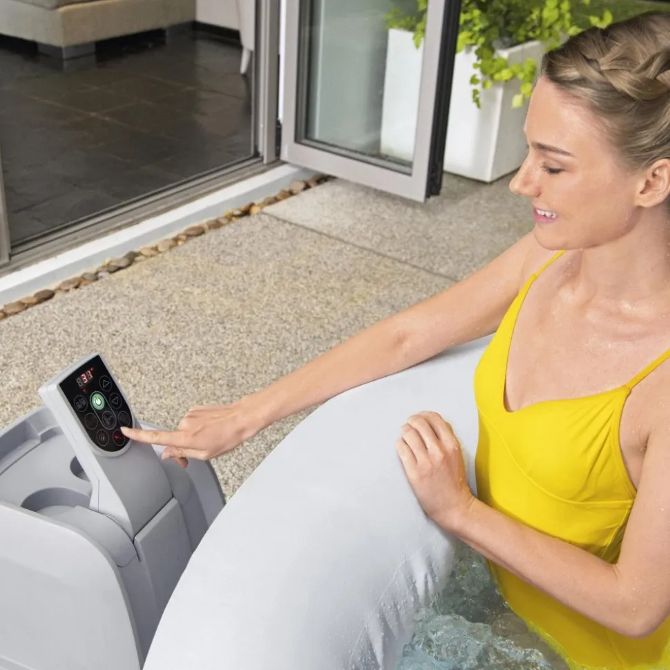 Lay-Z Spa Tahiti Airjet | Bestway uppblåsbart spabad 2-4 personer