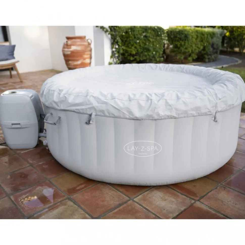 Lay-Z Spa Tahiti Airjet | Bestway uppblåsbart spabad 2-4 personer