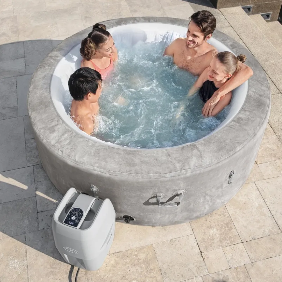 Lay-Z Spa Zurich Airjet | Bestway uppblåsbart spabad 2-4 personer