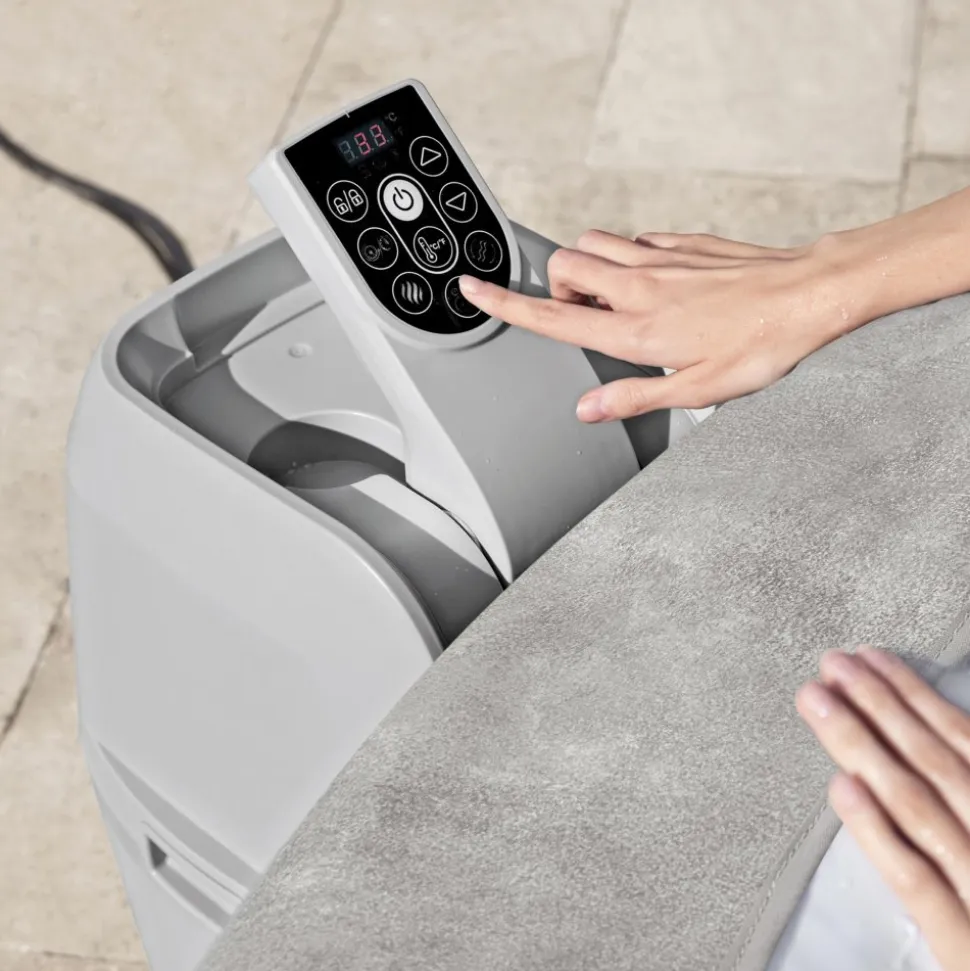 Lay-Z Spa Zurich Airjet | Bestway uppblåsbart spabad 2-4 personer