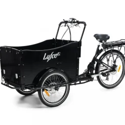Lådcykel El | 6 växlar | 250W - 16Ah LG-batteri | Lång räckvidd | Lyfco
