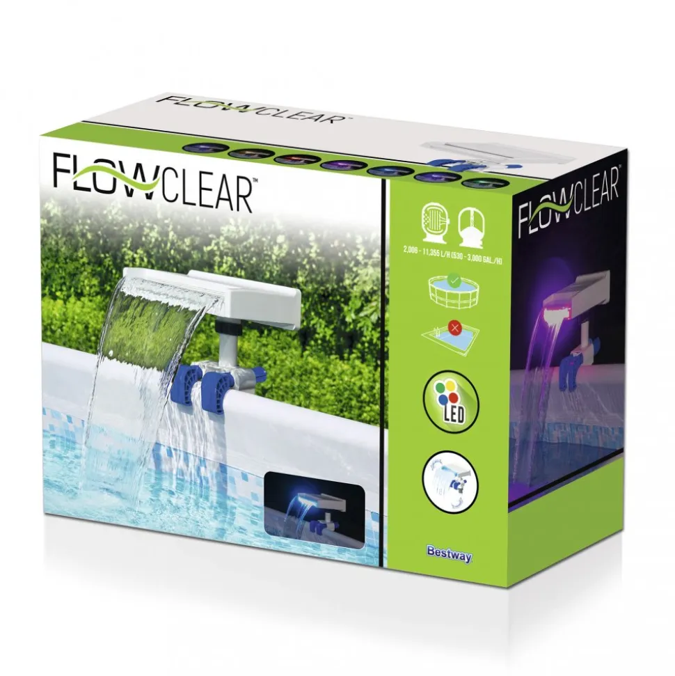 LED-lysande vattenfall Bestway (58619)