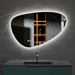 LED-spegel med Anti-fog funktion | dimbart ljus | 120x75 cm | Lyfco