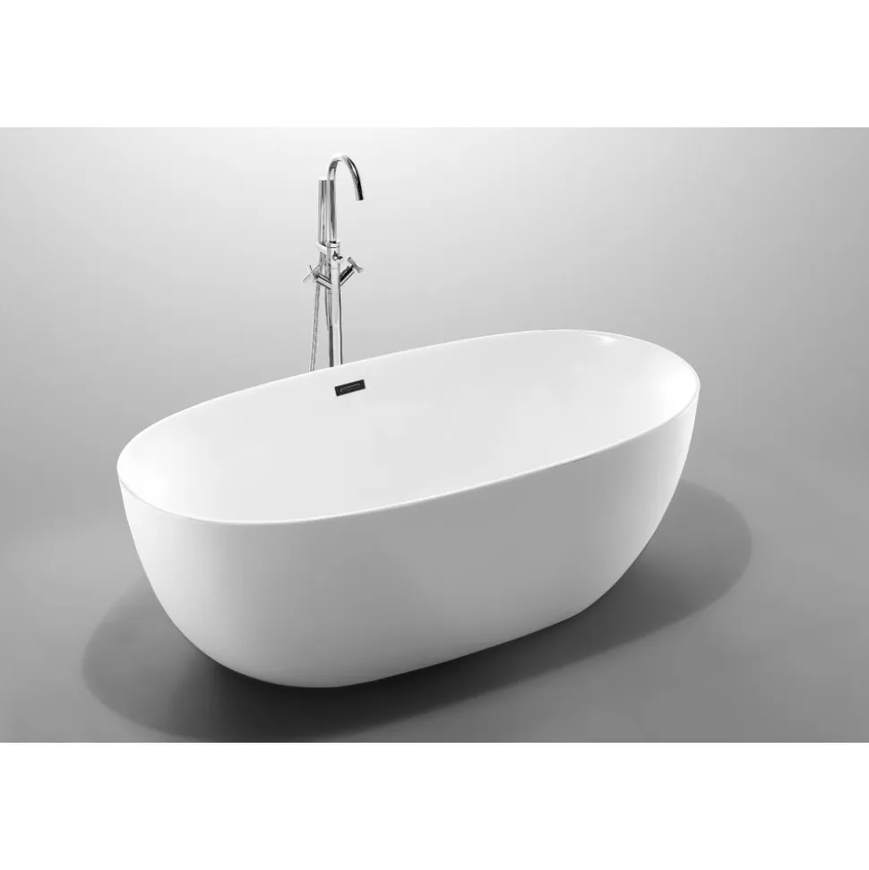 Litet badkar 140cm | Fristående badkar i akryl | Persefone