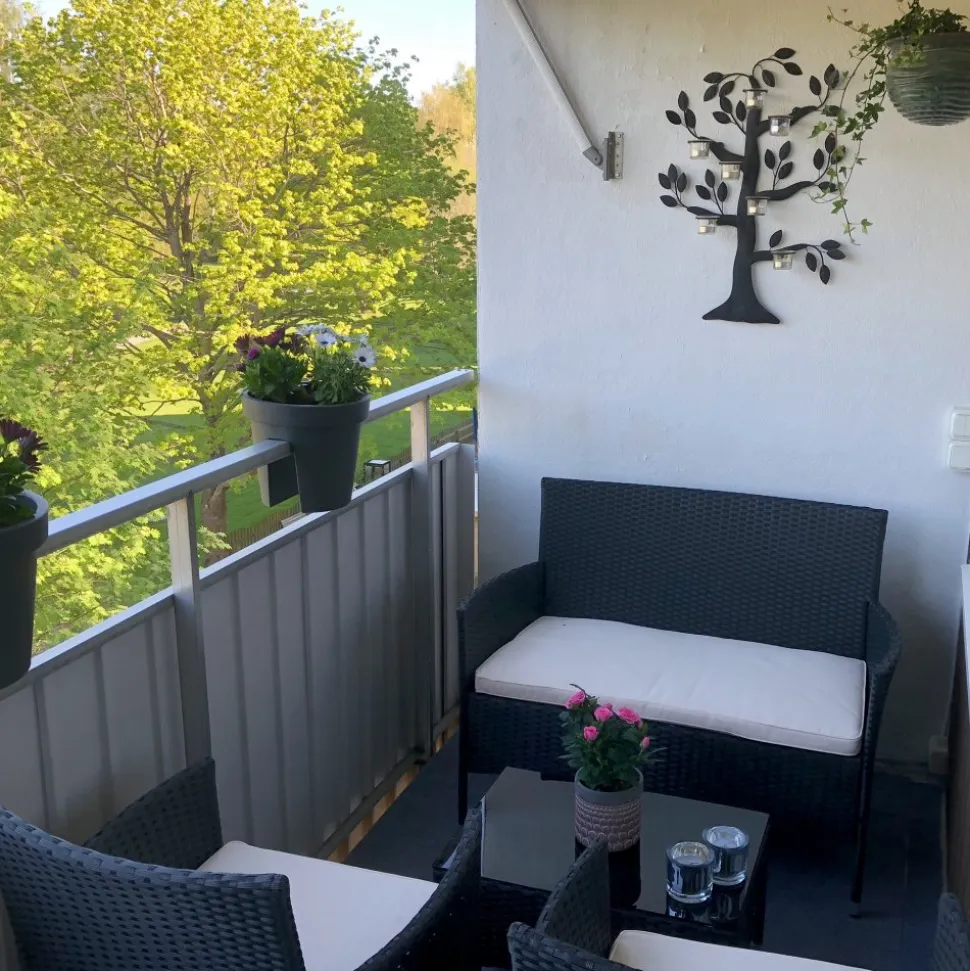 Litet loungeset för balkong | Lyfco Fjällbacka