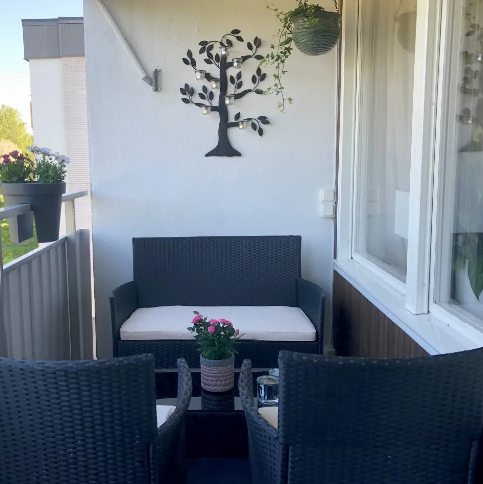 Litet loungeset för balkong | Lyfco Fjällbacka