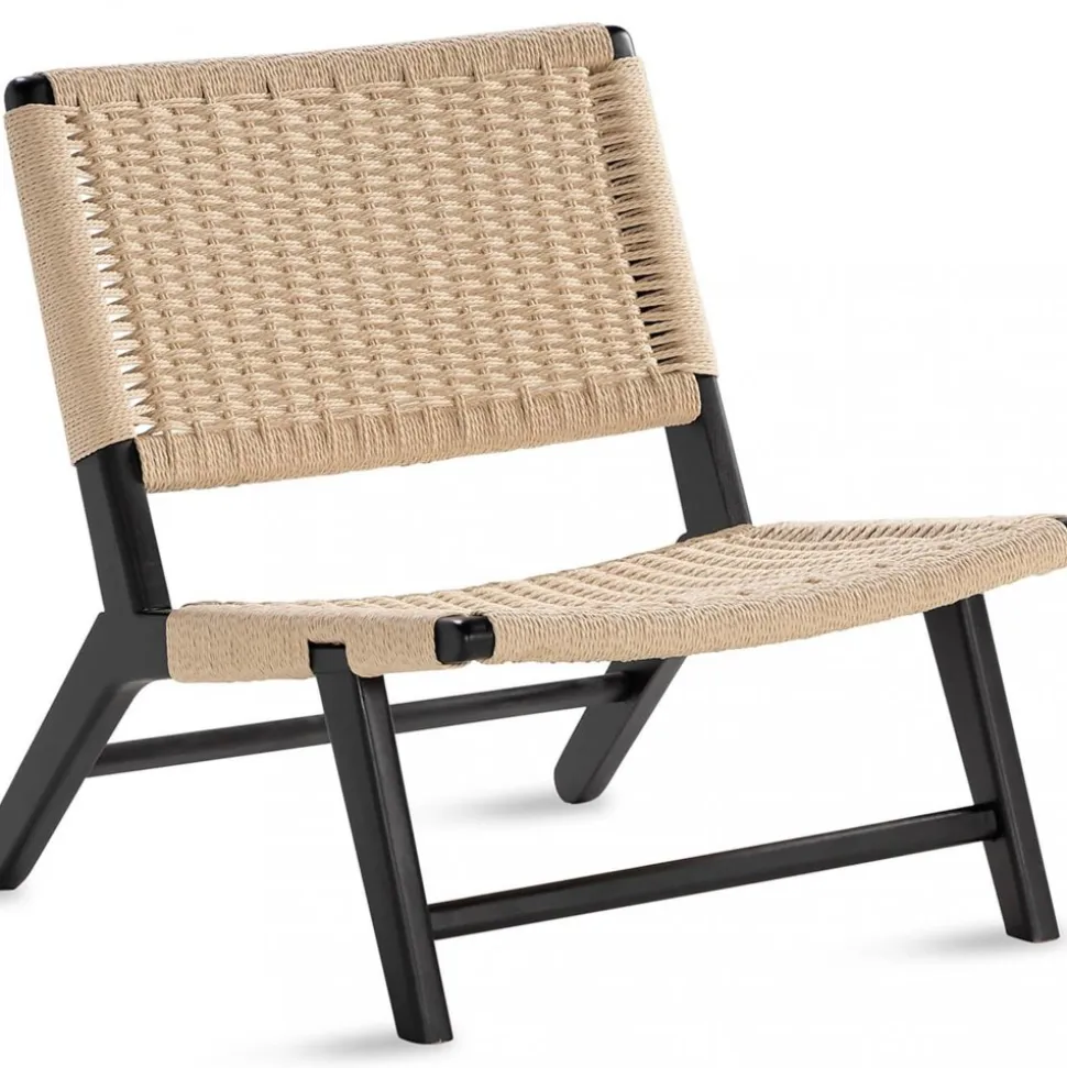 Loungefåtölj Inomhus Rottingdesign | Vround