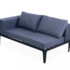 Loungegrupp för trädgården | Teak och aluminium | Lyfco Björkskär