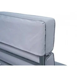 Loungegrupp i aluminium med recliner Soffa, 2 stolar & bord | Apelviken