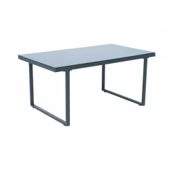 Loungegrupp i aluminium med recliner Soffa, 2 stolar & bord | Apelviken