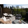 Loungegrupp i naturfärgad konstrotting | 4-delad med soffa, fåtöljer & bord | Ängsö
