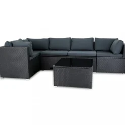 Loungeset utemöbler | Inbyggd förvaring | Konstrotting | Lyfco Olofsbo