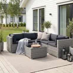 Loungeset utemöbler | Smart förvaring | Konstrotting | Lyfco Olofsbo