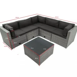 Loungeset utemöbler | Smart förvaring | Konstrotting | Lyfco Olofsbo