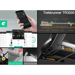 Löpband 2hk | Android/iOS träningsapp | Trekkrunner TR3000