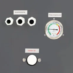 Luft/vatten Värmepump 16kW | Värmer 220m² | Klarar -30°C | Inverter | WiFi