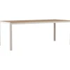 Matbord utomhus 205x90 cm | Beige aintwood & aluminium | Break